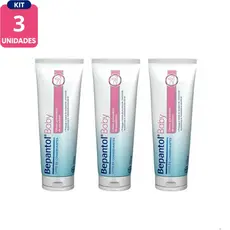 Kit Bepantol Baby 120g - 3 Unidades Conforto Proteção Hidratação da Pele Uso Diário