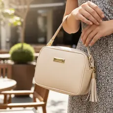 Bolsa Feminina Media Quadrada Transversal Moda Blogueira Virginia Envio Imediato