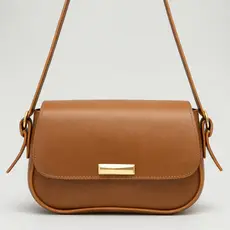 Bolsa Feminina Transversal Alça Ajustável Ombro Elegante Sintética Básica