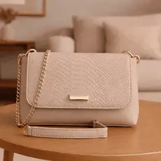 Bolsa Feminina Elegante Luxo Pequena Transversal Tiracolo Couro Premium Moderna