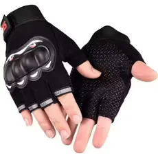 Luva esportiva para moto - Proteção e estilo--C.H86--1498