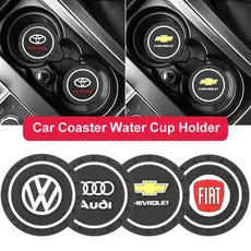 Borracha porta copos de carro Tapete De Borracha Antiderrapante Para vw hb20 kwid Outras marcas
