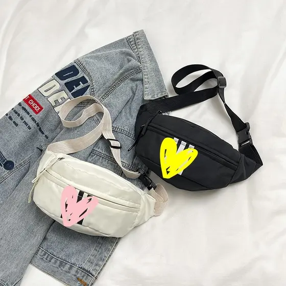 Pochete Crossbody Unissex Grande Capacidade Esporte Casual Multiuso Ajustável 307