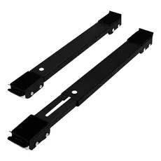 Suporte Base Rodinha Carrinho Ajustável Móvel Fogão Geladeira Maquina de Lava Universal
