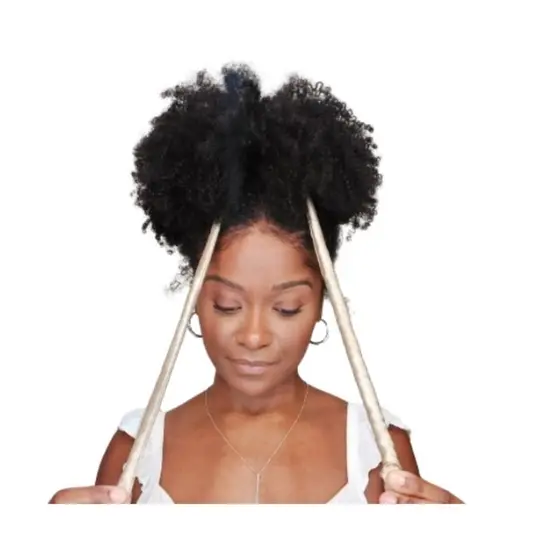 3 Xuxinha cardaço de cetim elastico para coque cabelos cacheados afro