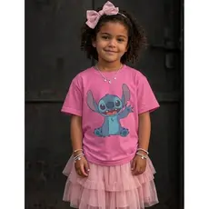 Camiseta Unissex Stitch Homenagem Personagem Geek Divertido