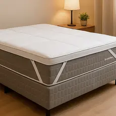 Pillow Top Manta Premium Casal Ultra Macio de Fibra Siliconada Antialérgico BF Colchões