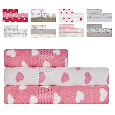 Kit Toalha 3 Peças Banho + Rosto 100% Algodão Felpudo Prisma Dohler BF Casa