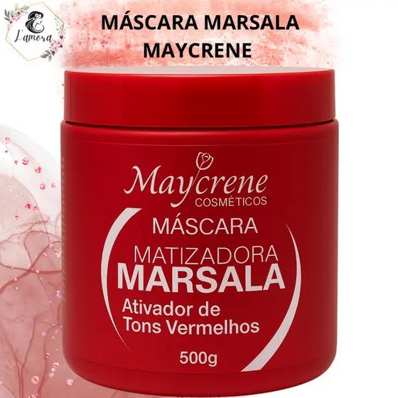 Mascara Marsala  Maycrene 500g