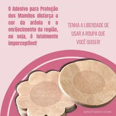 Kit 10 Adesivo Protetor Mamilo Bico Areola Tapa Seios Peito
