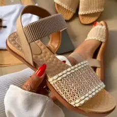 Sandália Feminina ortopédica calce fácil Promoção Mês do Consumidor 39% OFF