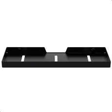 Porta Shampoo Inox Suporte De Parede Banheiro Preto MAX