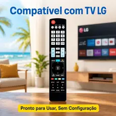 Controle Remoto Tv Compatível Com LG Lcd Led 3d Smart Le7485