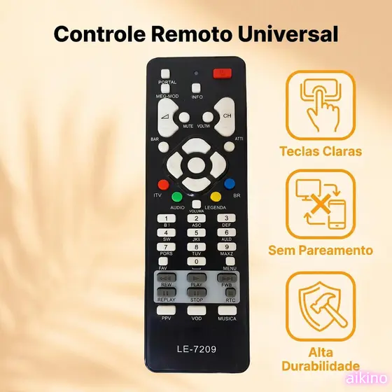 Controle Para Receptor Net Digital Pay Per View Universal