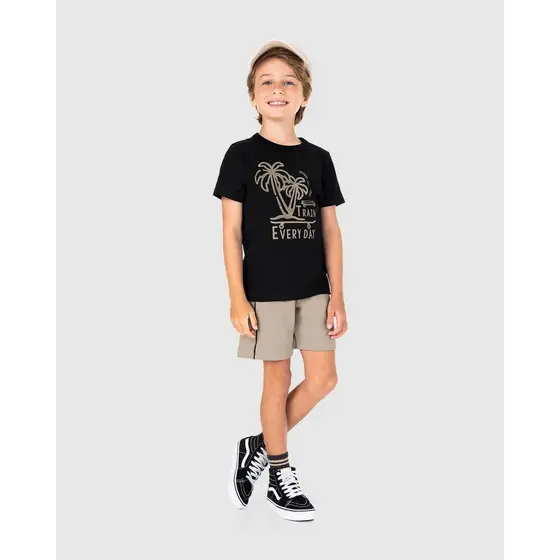 Conjunto Infantil Menino Train Every Day Em Algodão Malwee Kids