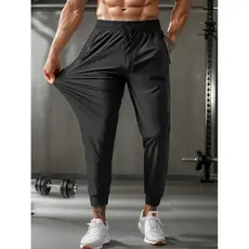 Calça Masculina Poliamida Jogger Esportiva Academia Slim Treino