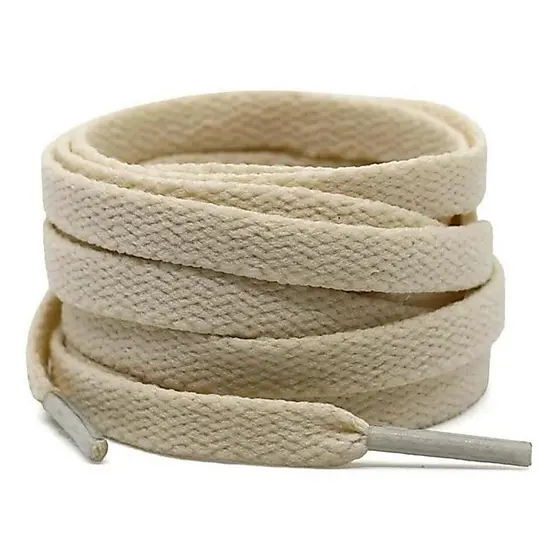 2 Pares De Cadarço Chato Algodão De 1,40 Cm promoção Compra Finalizadas Até As 14:00 Hrs envio dia