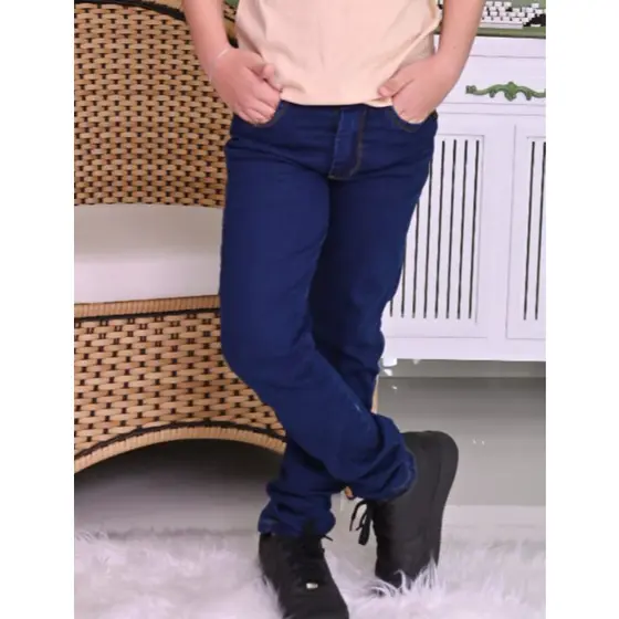 Calça Jeans Masculino Tecido Premium Com Elastano