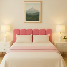 envios full cabeceira modulada estofada para cama box modelo nuvem 45x20cm - varios tamanhos