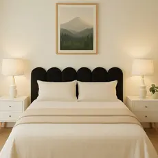 Kit Cabeceira Estofada De Cama Box Modulada 45x20cm Nuvem VÁRIOS TAMANHOS ENVIO RÁPIDO