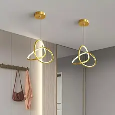 3 Cores(110V/220V)  Luminária De Teto Pendente Led Moderna Lustre para Corredor Sala Quarto Cozinha