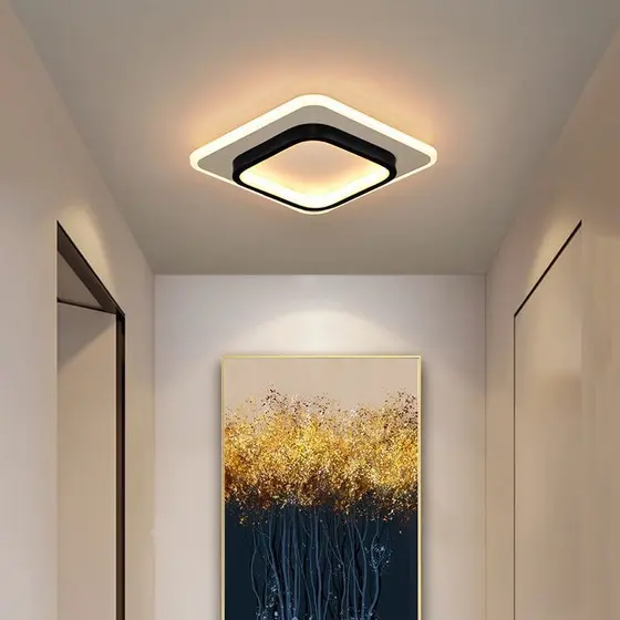 Luminária De Teto Led Decoração Minimalista Moderno Pendente Lustre Plafon para Sala Quarto Ceiling Light