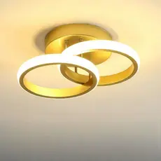 Luminária De Teto Led Bivolt 3 Cores Decoração Minimalista Moderno Pendente Lustre Plafon para Sala Quarto Ceiling Light