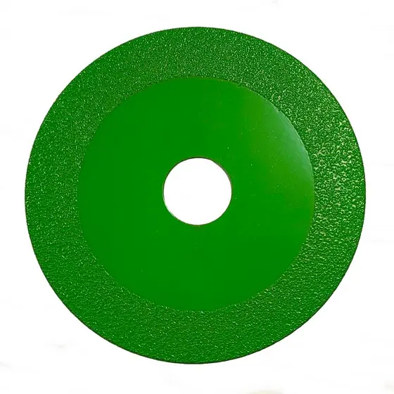 Disco Corte Para Vidro 100mm 4" Lâmina Serra Diamantada Ultrafina Mármore Cerâmica Lixadeira