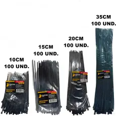 Kit 400 Abraçadeiras Enforca Gato De Nylon 10/15/20/35cm Presilha