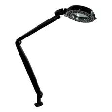 Lupa 4x Luminária Led Luz Ultra Light Apoio Articulável Manicure Apoio Mesa Autovolt Estek
