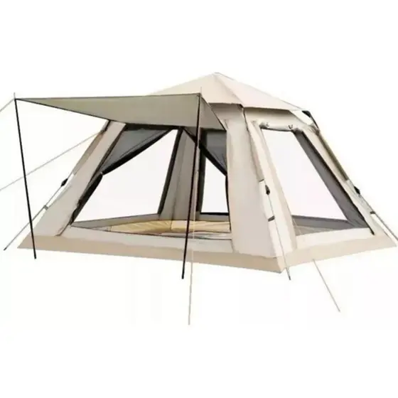 Barraca Camping 4 Lugares Reforçada Contra Solo Chuvas Top