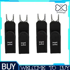 4 Peças Cinto Lateral Elástico Sem Fivela , Ajustável Feminino E Masculino Para Calcinha Jeans