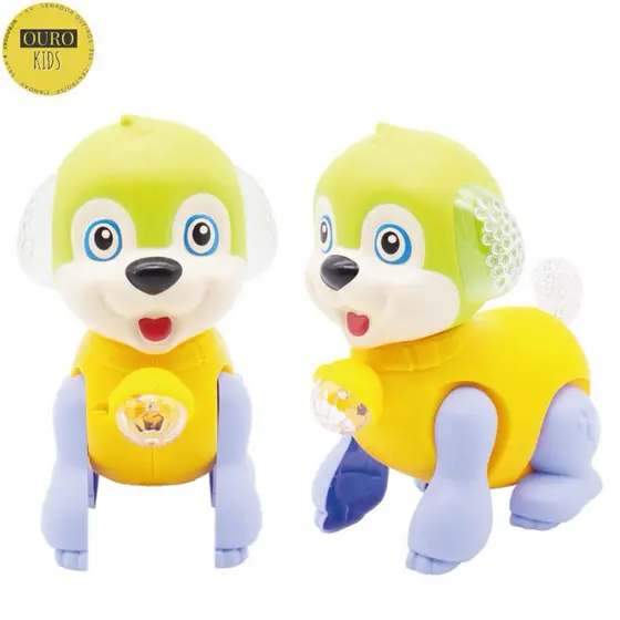 Brinquedo Infantil cachorro Dançante Musical com Luzes e Som