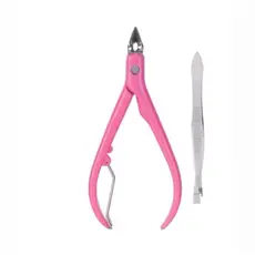 Alicate de Unha e Cutícula Profissional - Borda de Corte Afiada, Fácil de Usar, Ideal para Salão