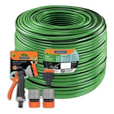 Mangueira De Jardim Tramontina 25m 1/2 Com Kit Esguicho Pvc Verde-escuro