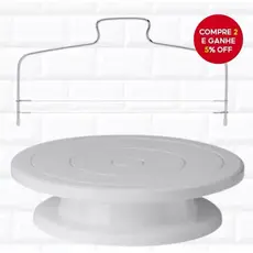 Mesa giratória para bolos Decoração de bolo de aniversário2024