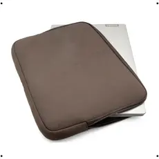 Pasta Case Capa Notebook Marrom S/Bolso 11/14/15/17 Polegadas Para Trabalho Dia a Dia