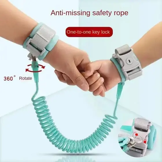 1,5/2m Coleira Criança Infantil Pulseira De Segurança Infantil Traction Rope Wristband Belt