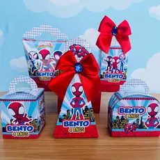 Kit Festa Personalizados Spidey e Seus Amigos Espetaculares HOMEM ARANHA | Lembrancinhas | Festa infantil | já vai sem