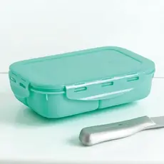 Marmita com Divisórias 1L LP House – Pote Hermético para Refeições, Almoço e Marmita Fitness