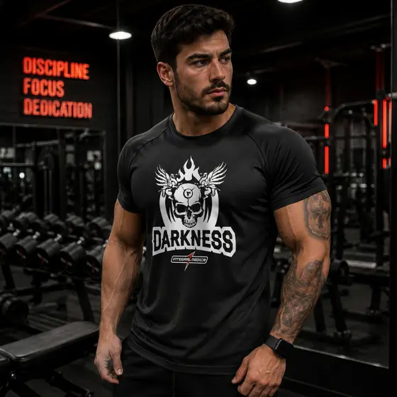 Kit Camiseta Dry Fit Darkness - Integralmedica - Academia Treino Esporte