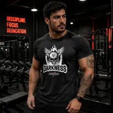 Kit Camiseta Dry Fit Darkness - Integralmedica - Academia Treino Esporte