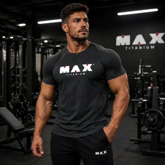 Kit Camisa/Regata Dry Fit Max Titanium - Esportiva Academia Treino