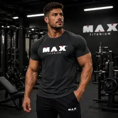 Kit Camisa/Regata Dry Fit Max Titanium - Esportiva Academia Treino