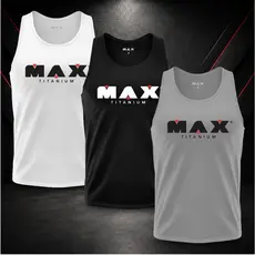 Kit Regatas Dry fit Max Titanium Esportiva - Academia - Treino - Crossfit