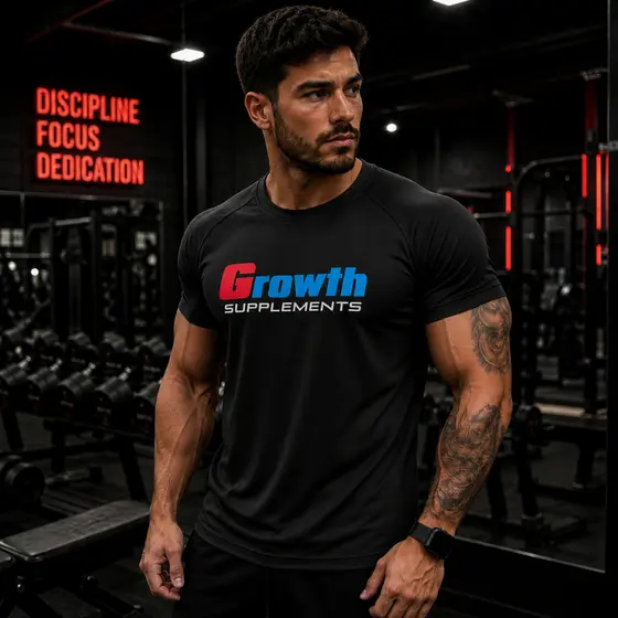 Kit Camisa/Regata Dry Fit Growth Esportiva para Academia - Treino - Corrida - Crossfit
