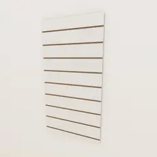 Expositor mdf painel canaletado 120x60 Branco kit painel canelado painel mdf loja