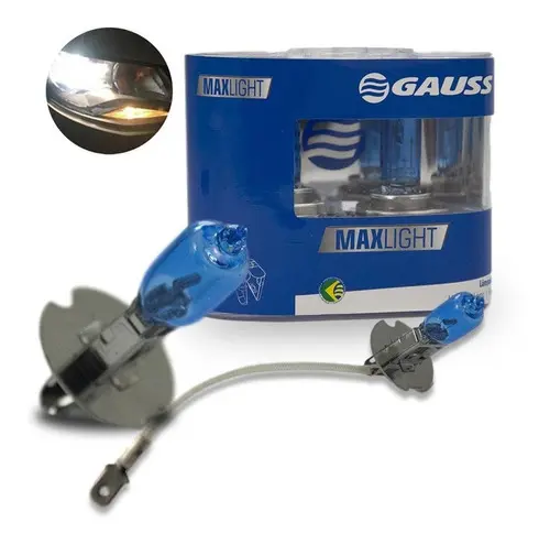 Lâmpada Super Branca Farol Milha Corsa 2002/2012 H3