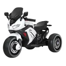 Moto Elétrica Infantil Triciclo Eletrico Motinho Passeio Com Pedal Brinquedo Com Luzes Branca