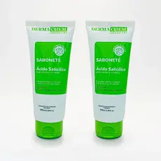 Kit 2 Sabonete Ácido Salicílico Pele Oleosa 100ml Dermachem